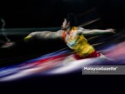 Aksi Separuh Akhir Kejohanan Badminton Berpasukan Asia 2024