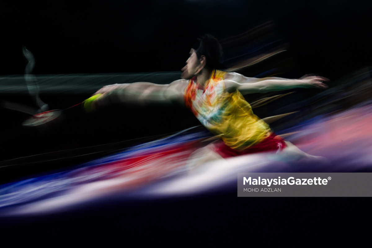 Aksi Separuh Akhir Kejohanan Badminton Berpasukan Asia 2024