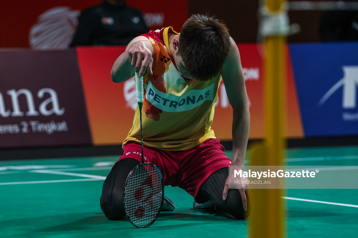 Aksi Separuh Akhir Kejohanan Badminton Berpasukan Asia 2024 23