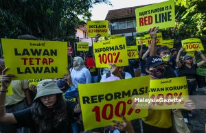 Peserta #Reformasi100Peratus mula berkumpul