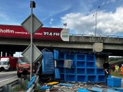 Mekanik maut dirempuh lori di Lebuh Raya PLUS