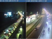 Tahun Baharu Cina: Aliran trafik perlahan di lebuh raya utama malam ini