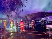 16 kenderaan musnah terbakar