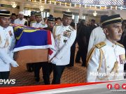 MGNews:Perjalanan Terakhir Allahyarham Taib Mahmud Di Masjid Negara Sebelum Disemadikan Di Kuching