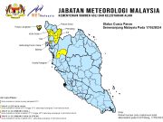 10 kawasan rekod suhu berjaga-jaga