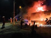 23 motosikal, ATV musnah dalam kebakaran