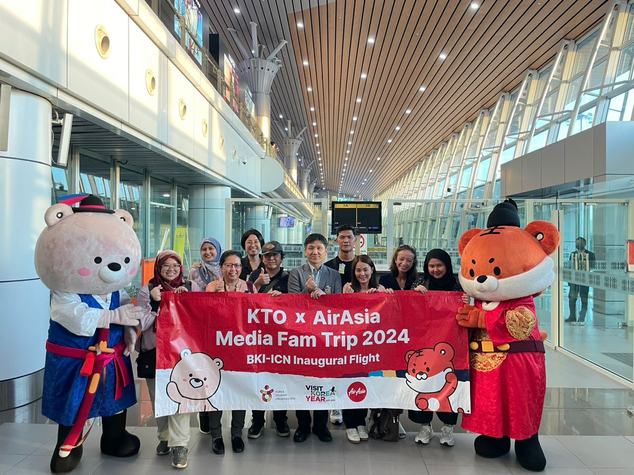 AirAsia lancar penerbangan Kota Kinabalu-Seoul
