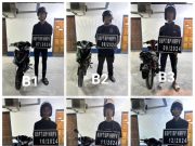 Enam ramaja pamer aksi berbahaya tunggang motosikal dicekup