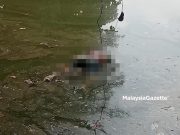 Mayat warga asing ditemui terapung di kunci air Sungai Klang