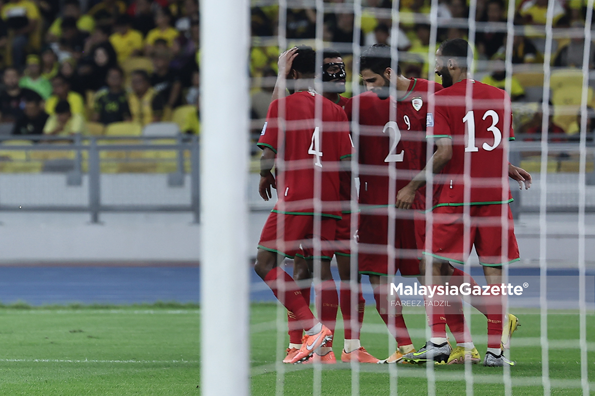 Aksi Perlawanan Malaysia vs Oman 0 46