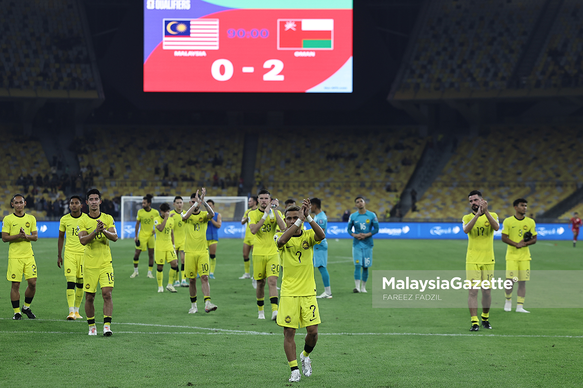 Aksi Perlawanan Malaysia vs Oman 0 66