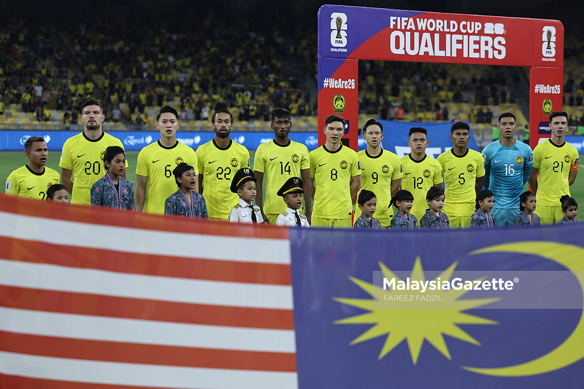 Aksi Perlawanan Malaysia vs Oman 0 40