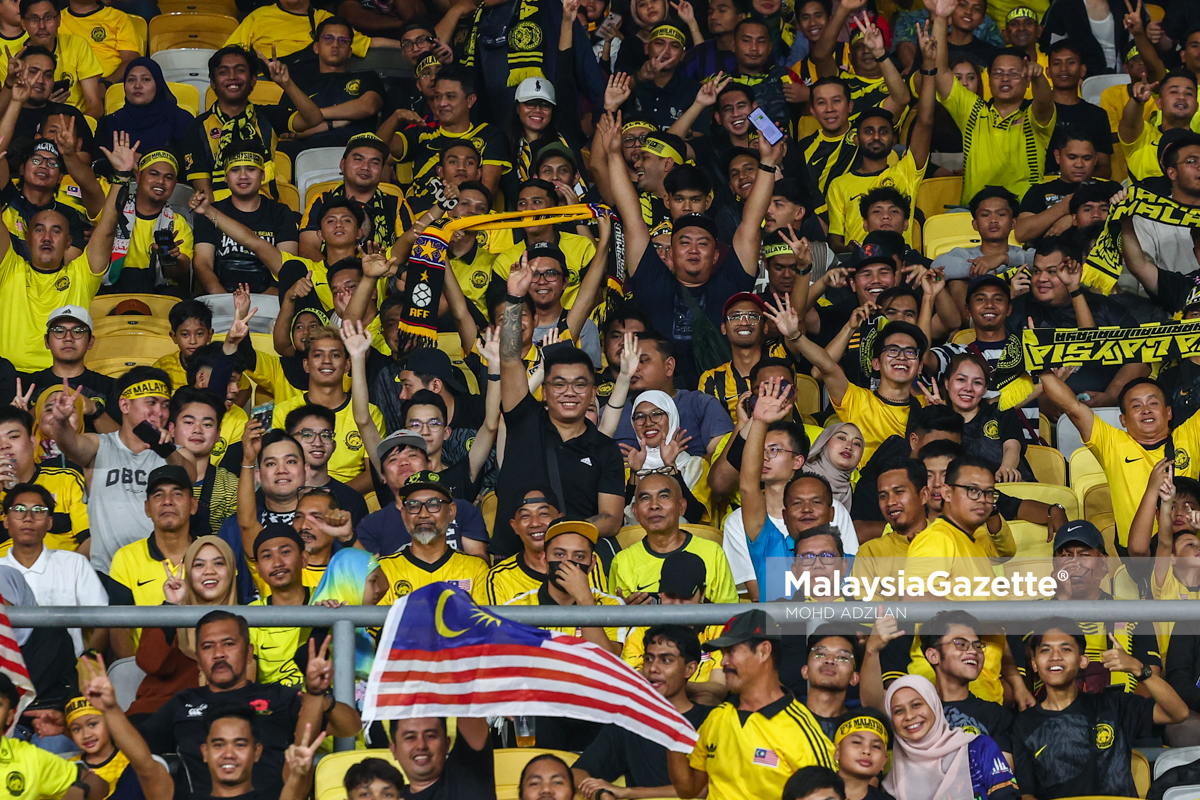 Aksi Perlawanan Malaysia vs Oman 0 37