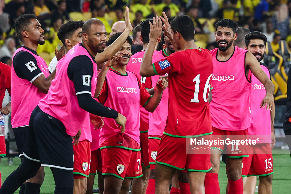 Aksi Perlawanan Malaysia vs Oman 0 55
