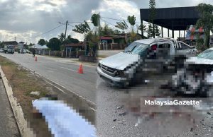 Pengurus JNT maut bertembung Hilux di Tanjung Lumpur