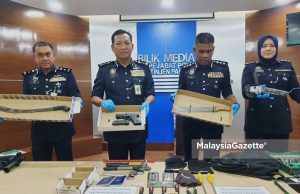 Polis tembak mati tiga perompak Geng Centro