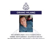 Polis mohon bantuan orang ramai kesan lelaki hilang di Kuala Rompin