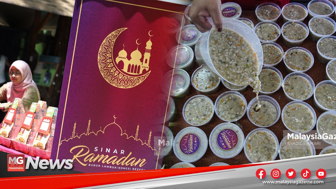 MGNews: Sinar Ramadan – Kongsi Rezeki Bubur Lambuk Meriahkan Zoo Negara