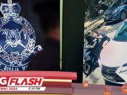 Lima Suspek Pukul Sampai Anggota Polis Ditahan. Lelaki Patah Kaki Kejar Peragut Teman Wanita #MGFlash