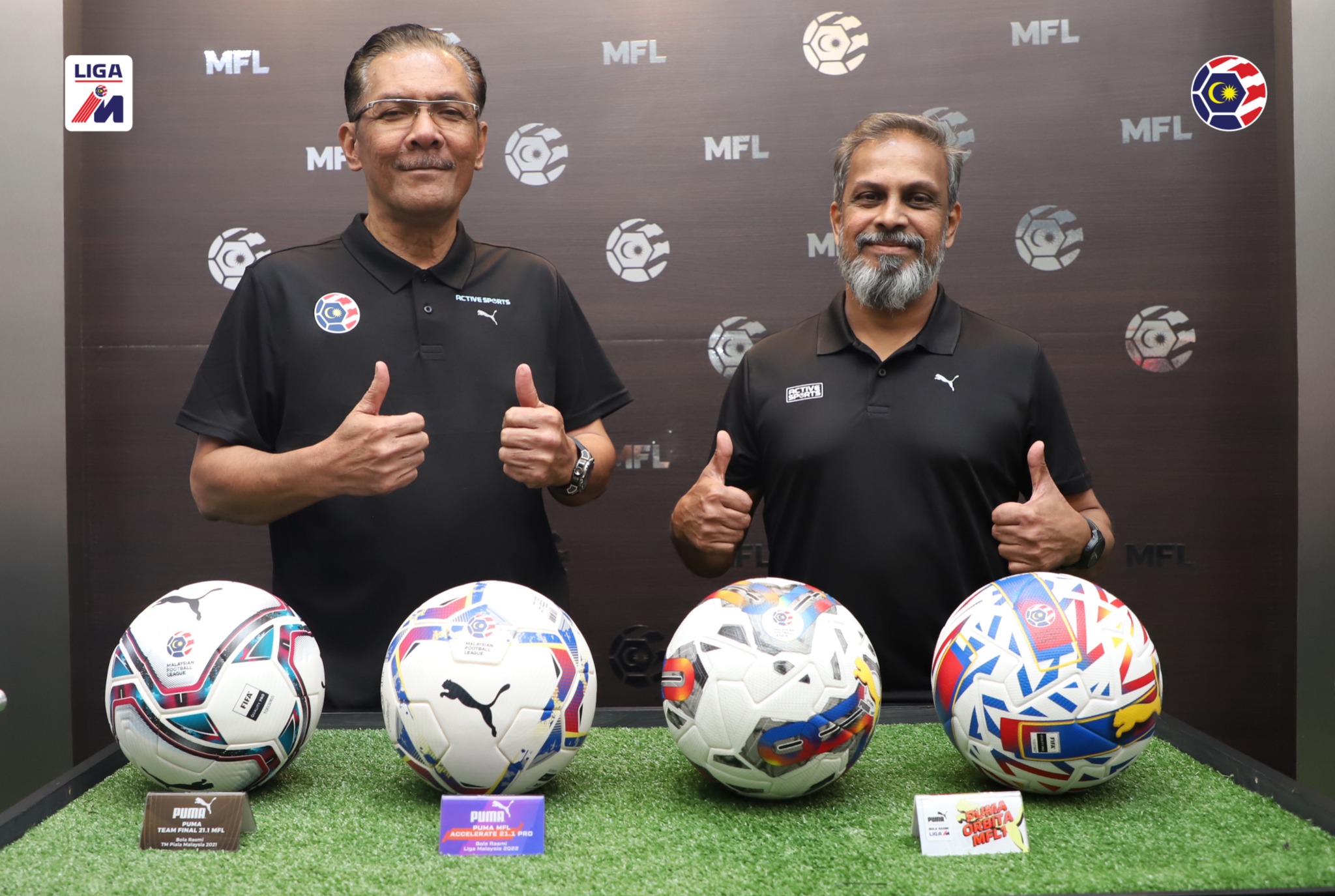 PUMA ORBITA MFL 1 kekal bola rasmi Liga Malaysia 2024-2025