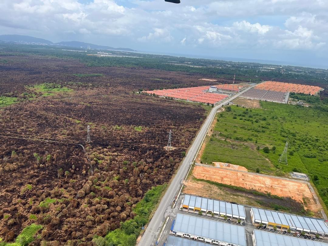 Operasi padam 320 hektar kebakaran hutan di Inderapura Jaya hampir selesai