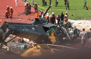 10 anggota TLDM terkorban dalam tragedi nahas dua helikopter