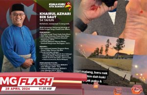 Tak Beri Duit Raya, MB Selangor Elak Disalah Tafsir. Siapa Pacak Paku Atas Jalan? #MGFlash