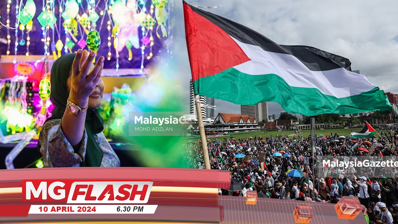 Di Sebalik Kemeriahan Beraya, Jangan Lupa Nasib Rakyat Palestin-Zahid #MGFlash