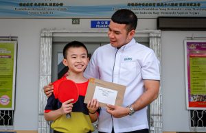 CSR Ramadan Beaks bantu murid Cina ke ITTF