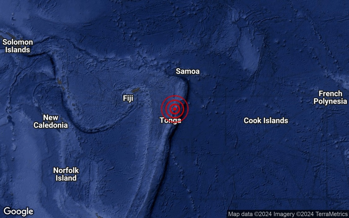 Gempa kuat bermagnitud 6.3 landa Kepulauan Tonga