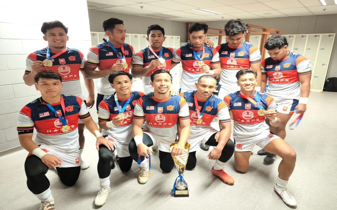 Ragbi: Malaysia muncul juara Kejohanan SEA 7s 2024
