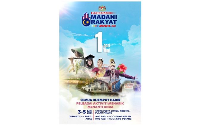 Program Madani Rakyat 2024 Zon Utara Bermula Esok, 196 Perkhidmatan ...