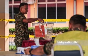 PRK KKB: 155 anggota tentera undi awal