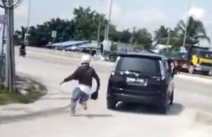 2 warga asing larikan diri kerana tiada lesen memandu
