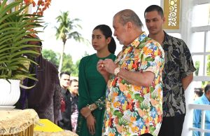 KPKT namakan orkid hibrid baharu sempena nama Agong
