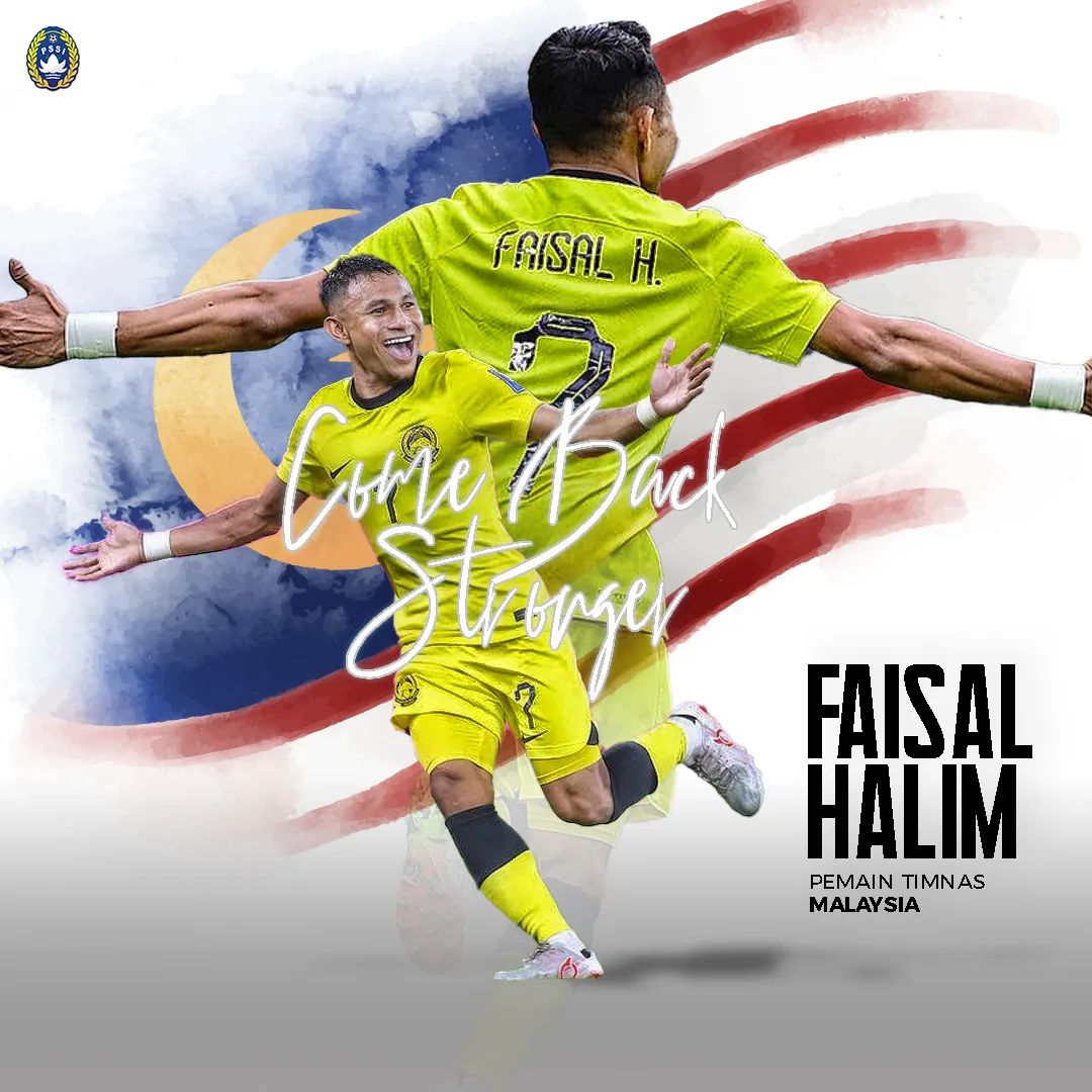 PSSI, penyokong Indonesia doakan Faisal kembali dengan lebih kuat