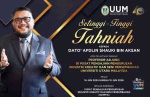 Afdlin dilantik Profesor Adjung UUM