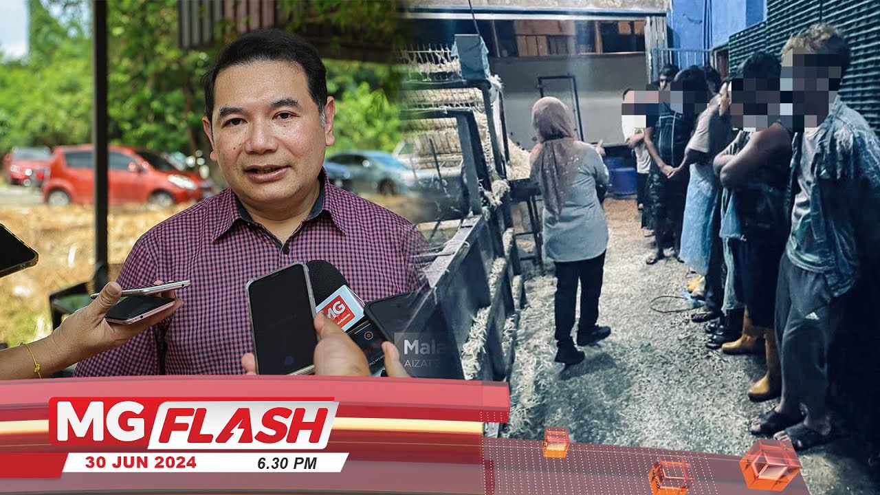 Malaysia Masih Ada Wang-Rafizi. Jijik! Taugeh Bersepah Atas Lantai Dikutip Untuk Dijual #MGFlash