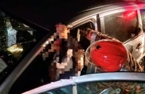 Tiga wanita cedera parah dalam nahas dengan lori di Tapah