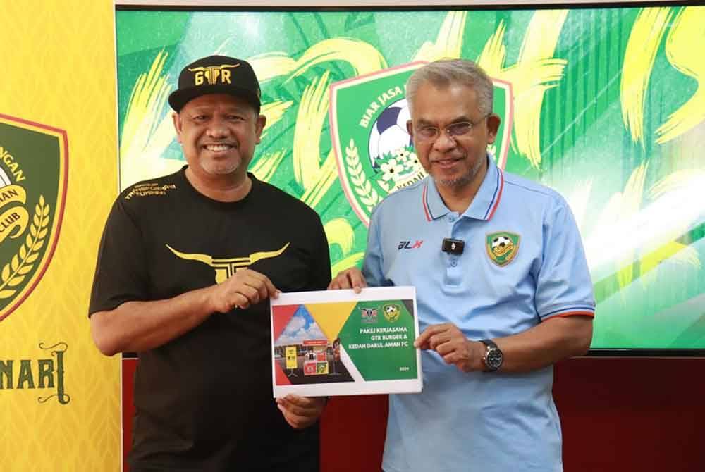 Liga Super: GTR Burger tarik diri jadi rakan strategik Kedah