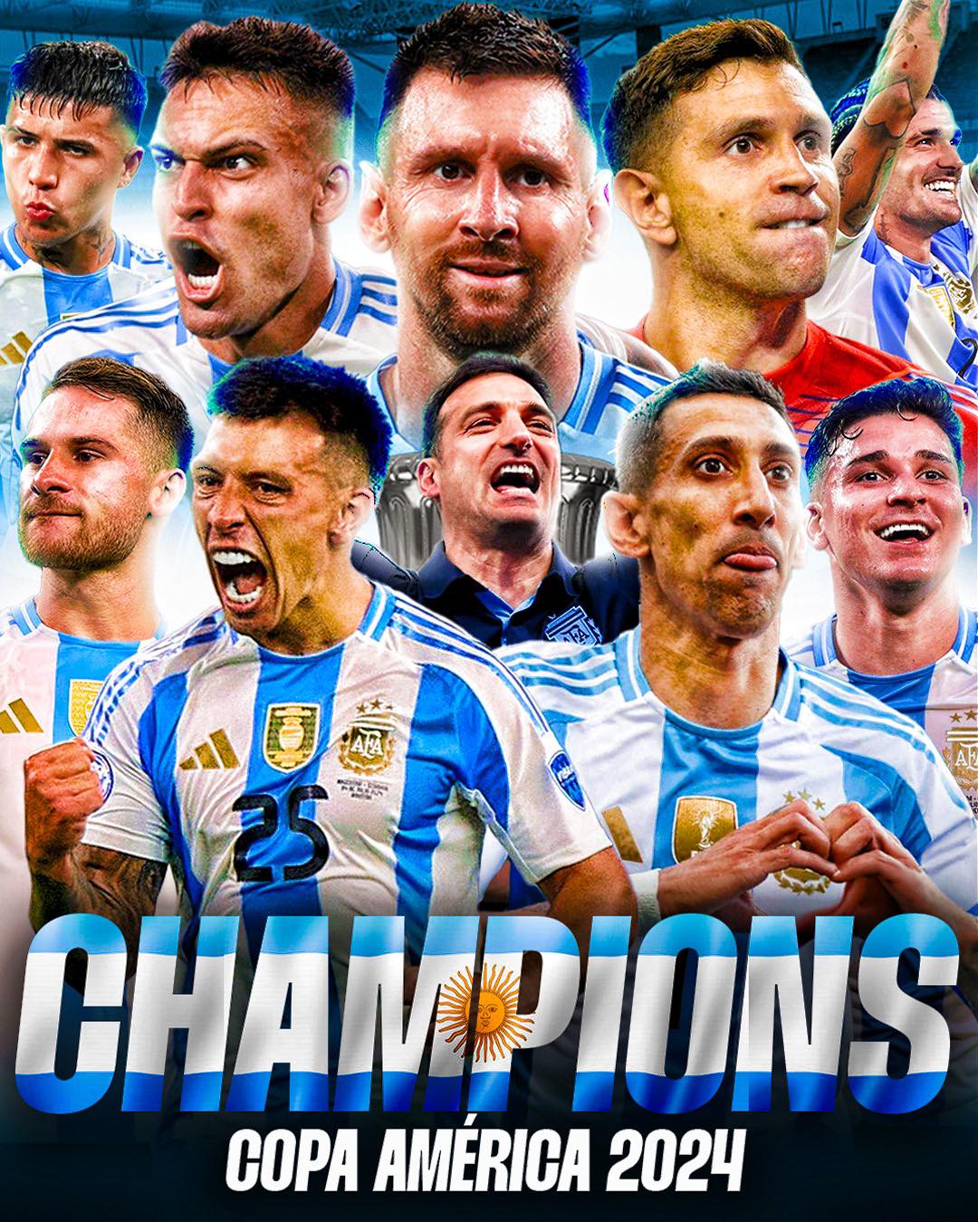Argentina menang Copa America 2024