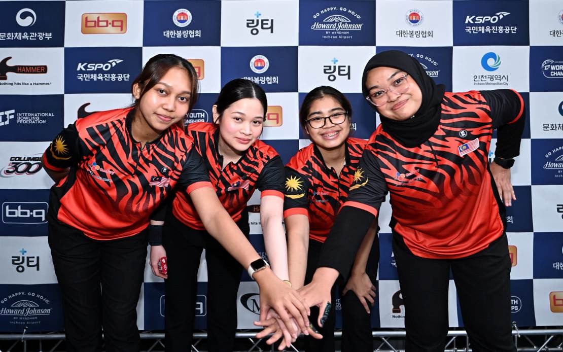 Skuad boling remaja wanita negara sambar emas di Kejohanan Dunia IBF