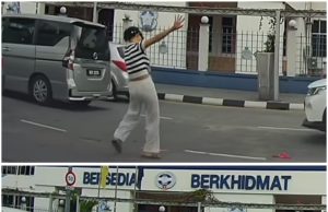 Polis cari wanita ganggu pengguna jalan raya depan IPK Pulau Pinang
