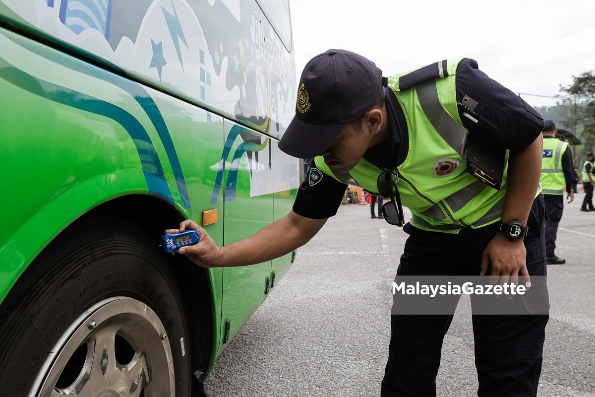 Ops Bersepadu Khas: 22 Bas Persiaran, Ekspres Diperiksa Di Lebuh Raya Karak