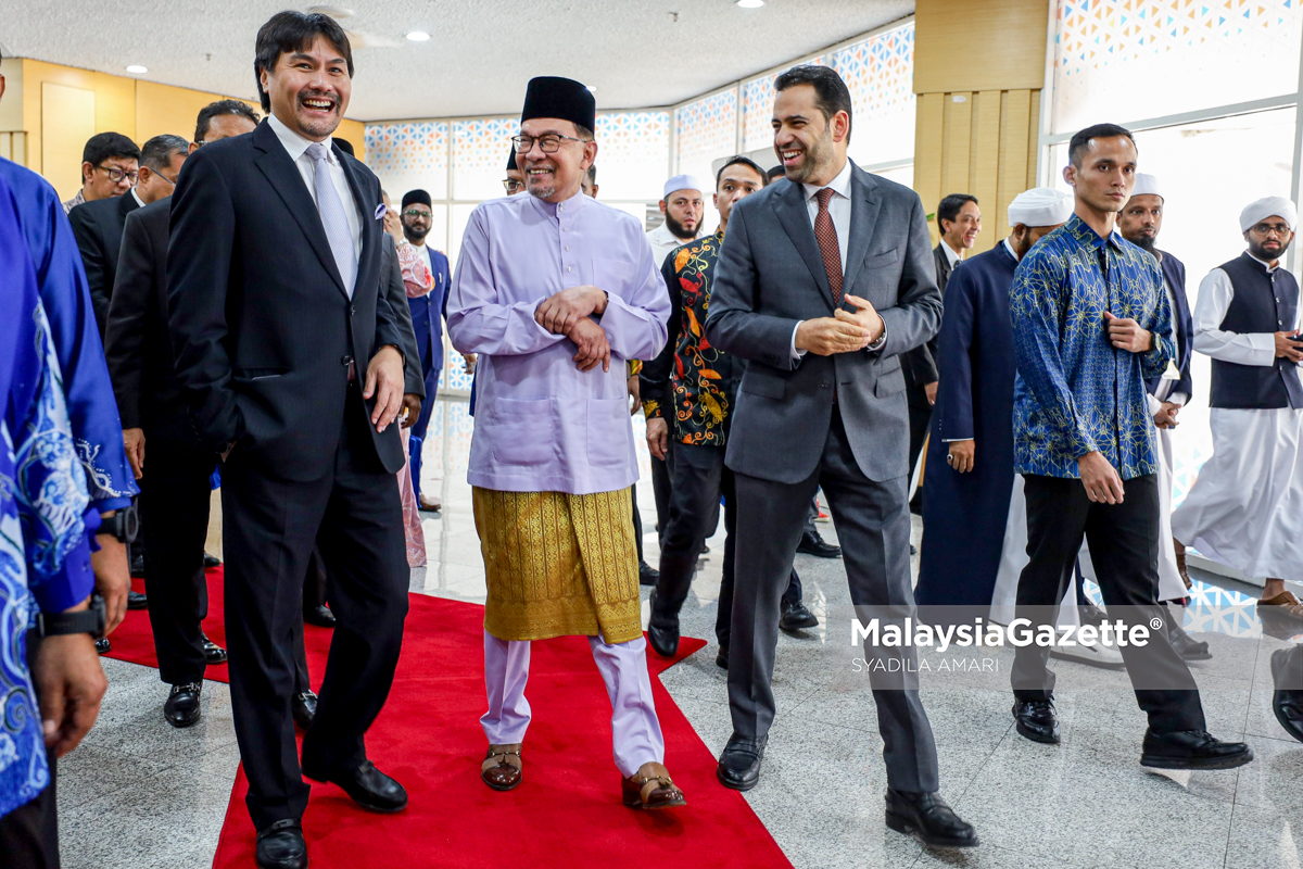 Anwar Ibrahim di Majlis Konvokesyen Khas USIM