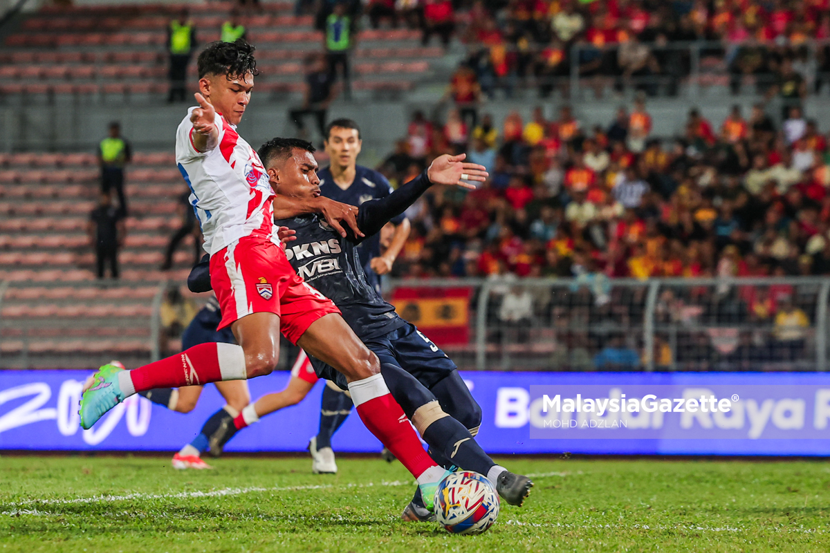 Aksi Perlawanan KL City vs Selangor FC 1 20