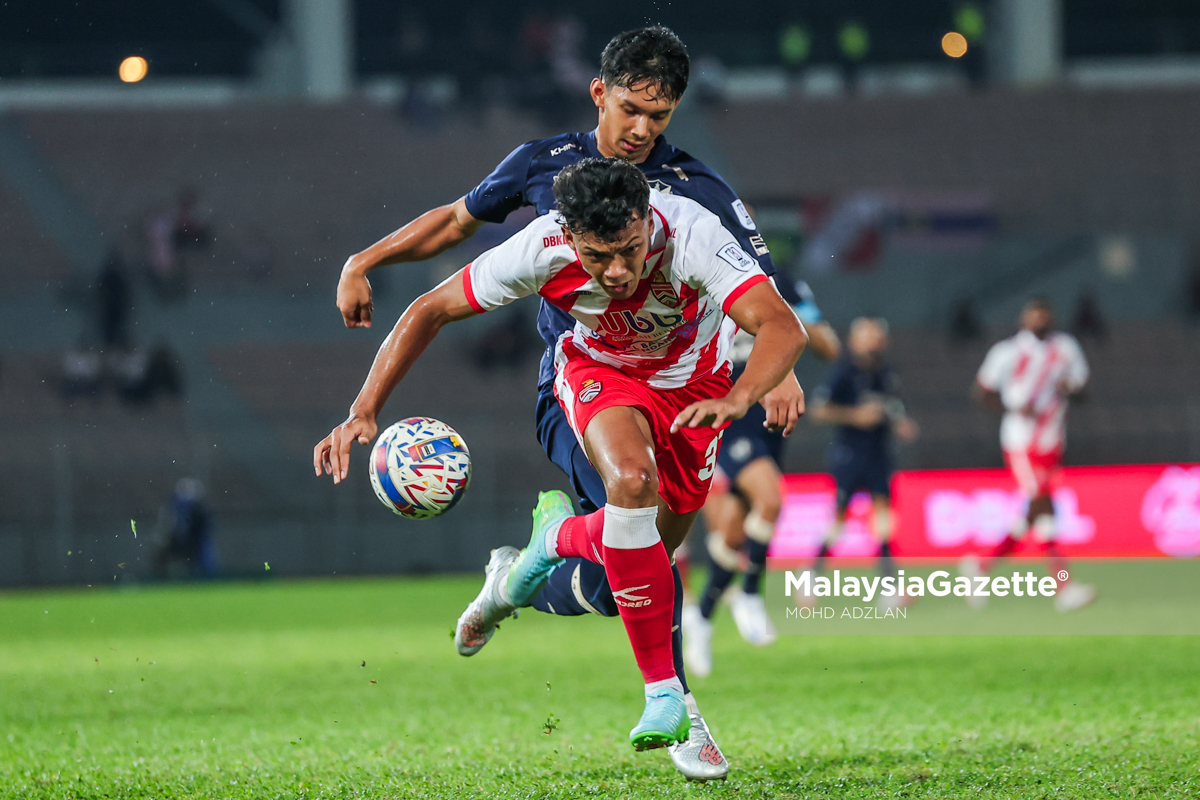 Aksi Perlawanan KL City vs Selangor FC 1 14