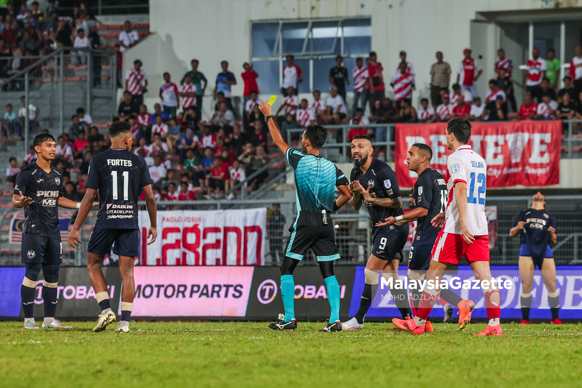 Aksi Perlawanan KL City vs Selangor FC 1 19