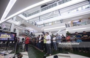 Pusat beli belah mesra Muslim Malakat Mall ditutup