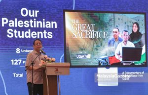 USIM terus jadi pilihan warga Palestin walaupun perang berlanjutan